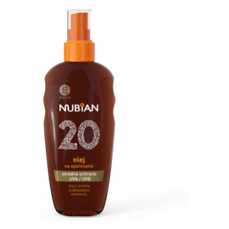Nubian Olej na opalování sprej SPF 20 150 ml Zerex