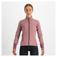 SPORTFUL Cyklistická zateplená bunda - SUPER - růžová