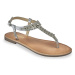 Žabkové kožené sandály s bižu zdobením Diamal Les Tropéziennes par M Belarbi®