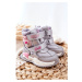 Children's Insulated Snow Boots Silver Nemi