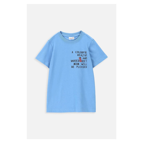 Dětské bavlněné tričko Coccodrillo s potiskem