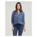 Levis DOREEN UTILITY SHIRT Modrá