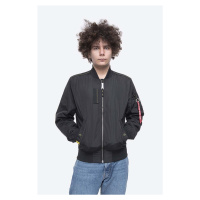 Bomber bunda Alpha Industries MA-1 Parachute 116104 03 černá barva, přechodná