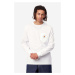 Bavlněné tričko s dlouhým rukávem Carhartt WIP L/S Pocket T-Shirt bílá barva, I030437-WHITE