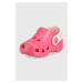 Dětské pantofle Coqui růžová barva