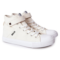 High Sneakers Tied Big Star FF174140 White