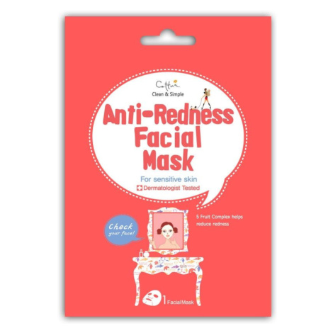 Cettua Anti-Redness Mask 1 Maska Na Obličej kus