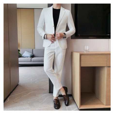 Luxusní oblek casual na každý den kalhoty + sako JFC FASHION