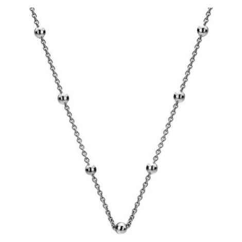 Hot Diamonds Stříbrný řetízek Emozioni Silver Cable with Ball Chain CH001