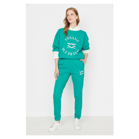 Trendyol Sweatpants - Green - Basic jogger
