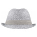 Myrtle beach Odolný slaměnný melírový klobouk z pružného materiálu