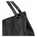 Dámská kožená kabelka přes rameno černá - ItalY Neprolis černá