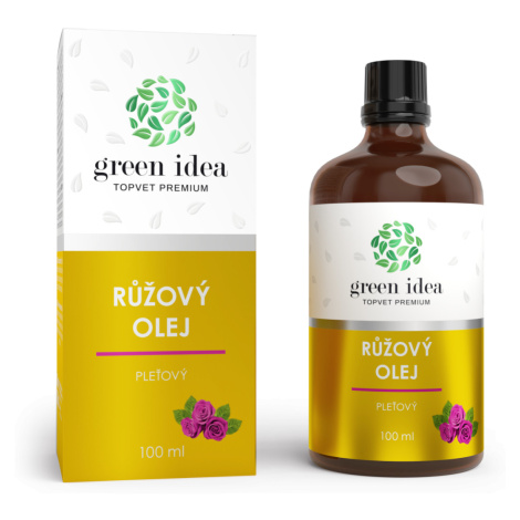 Green idea Růžový pleťový olej 100 ml