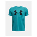 Under Armour Tričko UA Tech Big Logo SS-BLU - Kluci