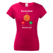 Dámské tričko Basketbal volá Musím jít! - skvělý dárek pro milovníky basketbalu