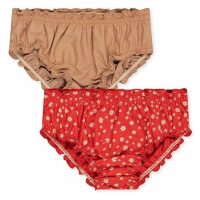 Dětské plavkové kalhotky Konges Sløjd 2-pack červená barva