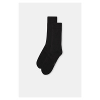 Dagi Black 2-Piece Cotton 30/1 Men's Socks