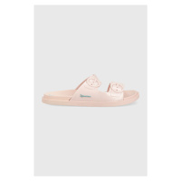 Dětské pantofle Ipanema růžová barva