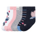 lupilu® Dívčí ponožky s BIO bavlnou, 7 párů (bílá / růžová / šedá / modrá vzorovaná)