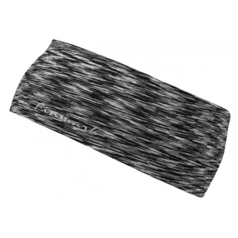 Finmark FUNCTIONAL HEADBAND Funkční čelenka, tmavě šedá, velikost