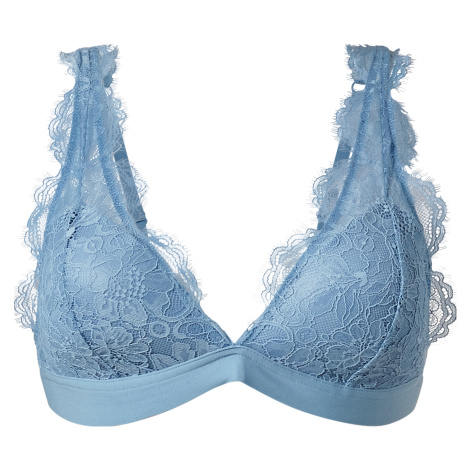 esmara® Dámská krajková podprsenka (modrá)