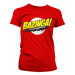 Big Bang Theory tričko, Bazinga Super Logo Girly Tee, dámské