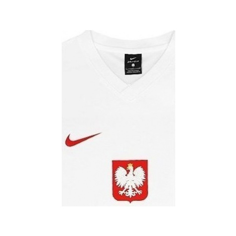 Nike Polska Breathe Football Bílá