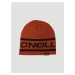 Oranžová pánská vzorovaná oboustranná zimní čepice O'Neill Reversible Logo Beanie