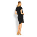 Černé těhotenské šaty 1629C