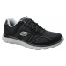 ČERNÉ PÁNSKÉ TENISKY SKECHERS SATISFACTION 58350-BKGY