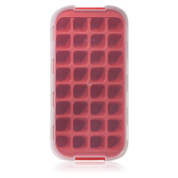 Lékué Industrial Ice Cube Tray with Lid silikonová forma na led barva Red 1 ks