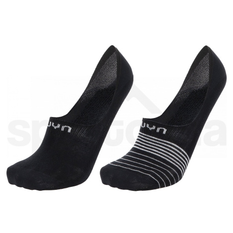 Ponožky UYN GHOST 4.0 SOCKS 2 páry - černá/černá-šedá /42