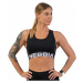Nebbia Medium Impact Cross Back Sports Bra Black Fitness spodní prádlo