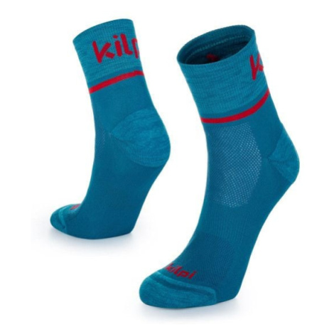 Unisex běžecké ponožky Kilpi SPEED-U tyrkysové