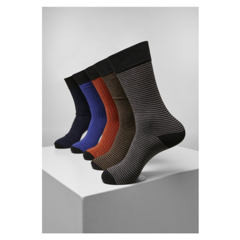 Stripes and Dots Socks 5-Pack - multicolor Urban Classics