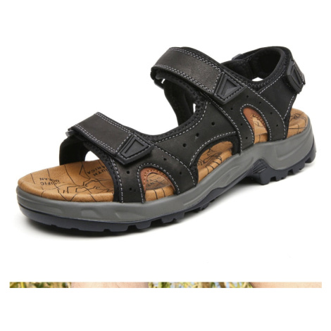 Kožené pánské sandály s pásky MIXI FASHION