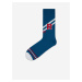 Sada dvou párů ponožek v červené a modré barvě Replay Banderole
