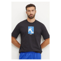 Bavlněné tričko adidas Originals GRFX Tee černá barva, s potiskem, IY2080