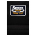 Batoh Superdry dámský, černá barva, velký, s aplikací, W9110383A-02A