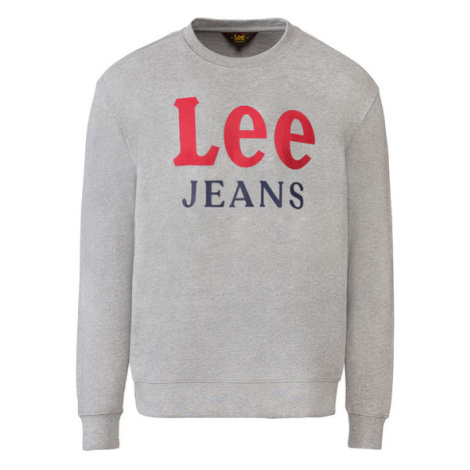 Lee Pánská mikina Jeans Crew (šedá)