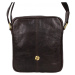 Sendi Design Pánská kožená taška přes rameno RAMBO hnědá