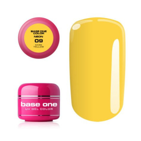 Silcare Base one neonový uv gel 09 Dark Yellow 5g