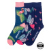 Unisex ponožky Meatfly Flamingo