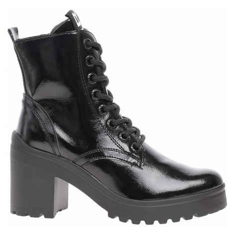 Dámská kotníková obuv Tamaris 1-25282-23 black patent