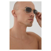 Sluneční brýle Ray-Ban AVIATOR FULL COLOR zlatá barva, 0RB3025JM