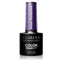 Claresa SoakOff UV/LED Color Winter Wonderland gelový lak na nehty odstín 7 5 g