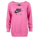 Nike NSW AIR CREW OS FLC W Dámská mikina, růžová, velikost