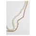 Pearl Layering Necklace - gold