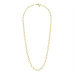 Manoki Ocelový náhrdelník Denisa Gold, chirurgická ocel WA602G Zlatá 57 cm