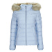 Tommy Jeans TJW BASIC HOODED DOWN JACKET Modrá